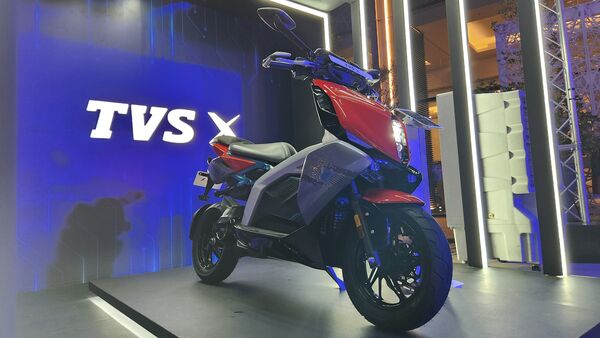 Tvs X Electric Scooter Launches In Dubai First Look Ht Auto