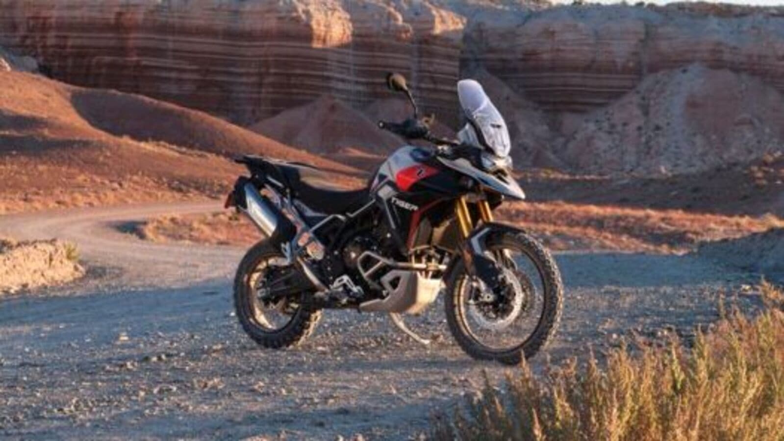 Triumph Tiger Rally Pro Showcased At Ibw Ht Auto