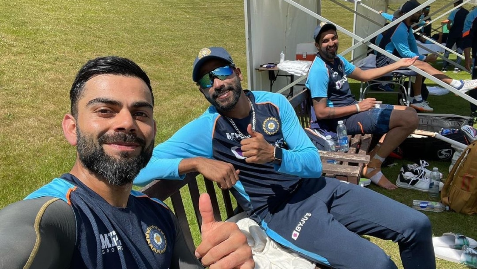 Kohli Posts Heartwarming Picture With Siraj And Ishant Sharma On