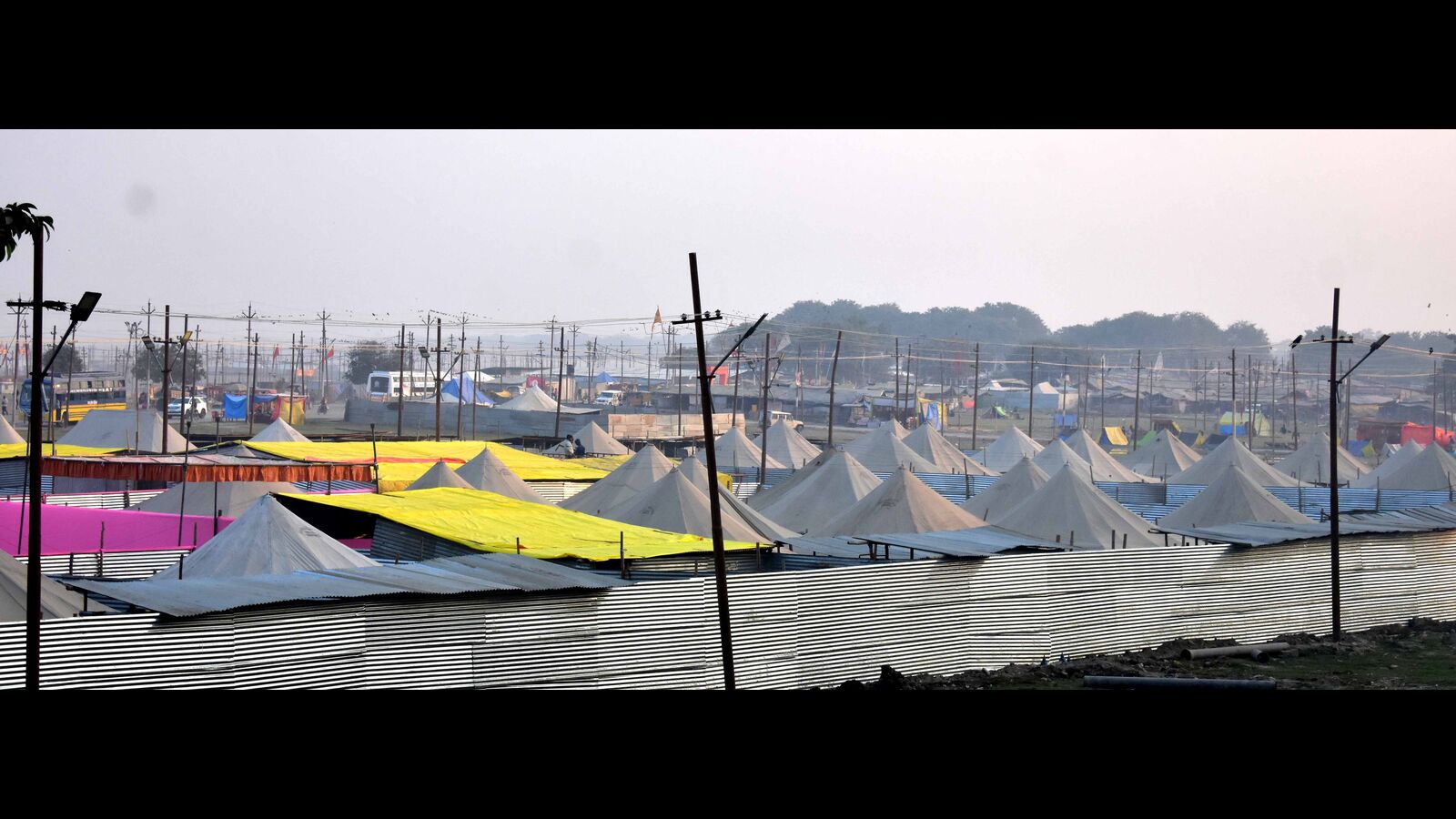 Magh Mela 2023 Drone Surveillance Five Star Tent City Water Sports