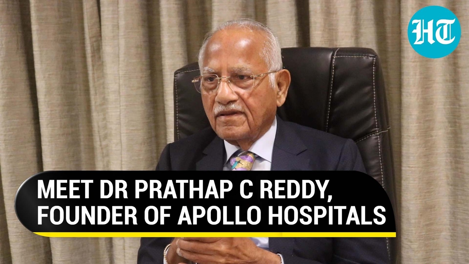 Meet Dr Prathap C Reddy Founder Of Apollo Hospitals Hindustan Times