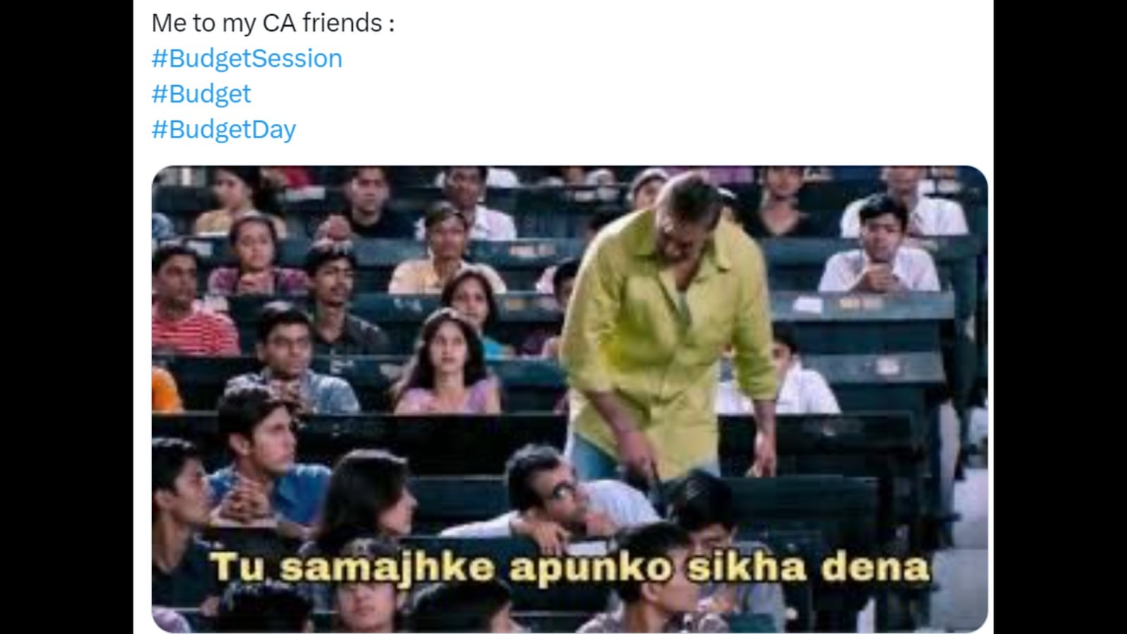 Me To My CA Friends Memes Go Viral As Nirmala Sitharaman Presents