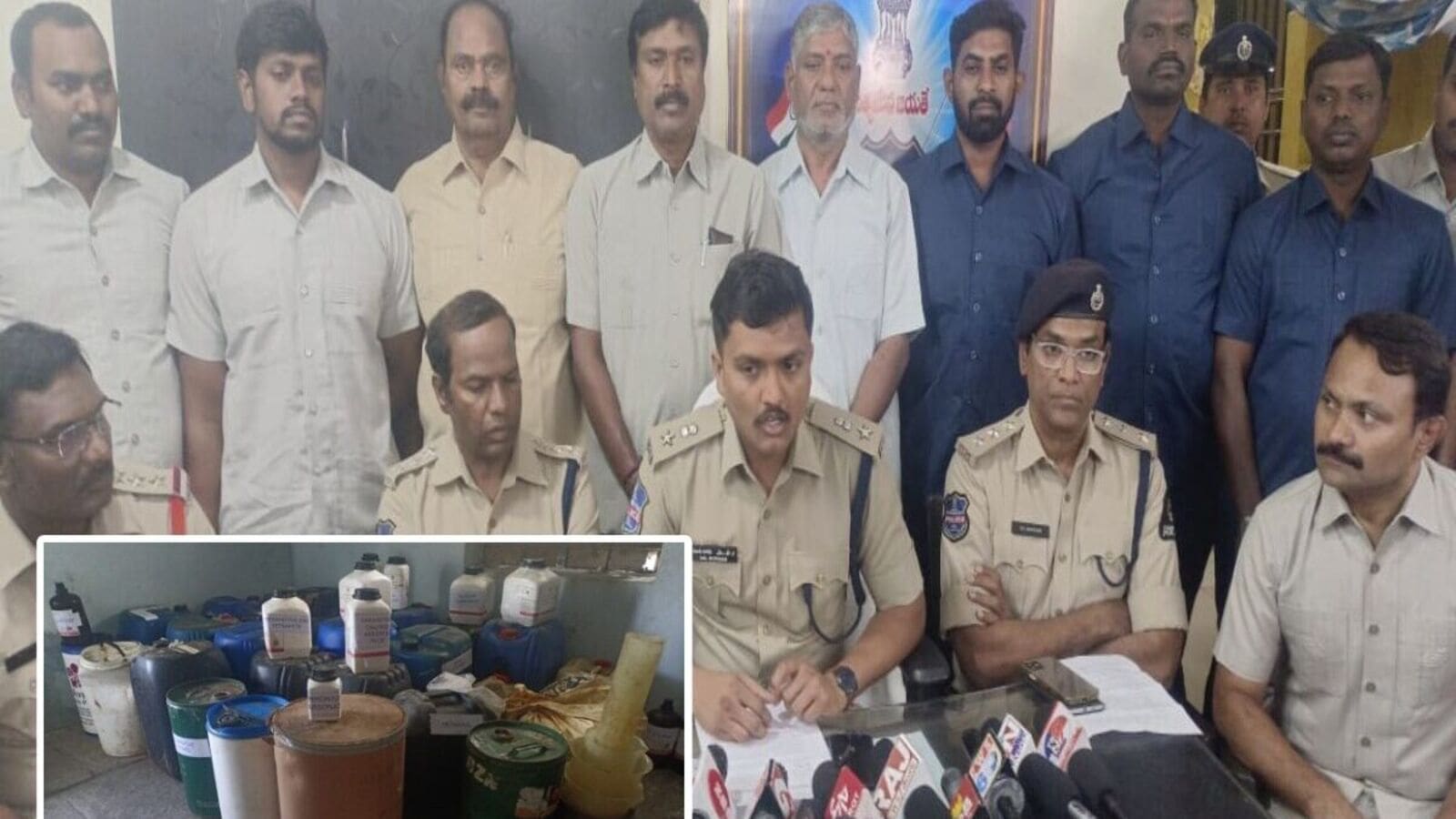 Sangareddy Crime : కెమికల్ ల్యాబ్ ముసుగులో డ్రగ్స్ తయారీ&14 కిలోల నార్కోటిక్ డ్రగ్స్ సీజ్, ఐదుగురు అరెస్ట్!