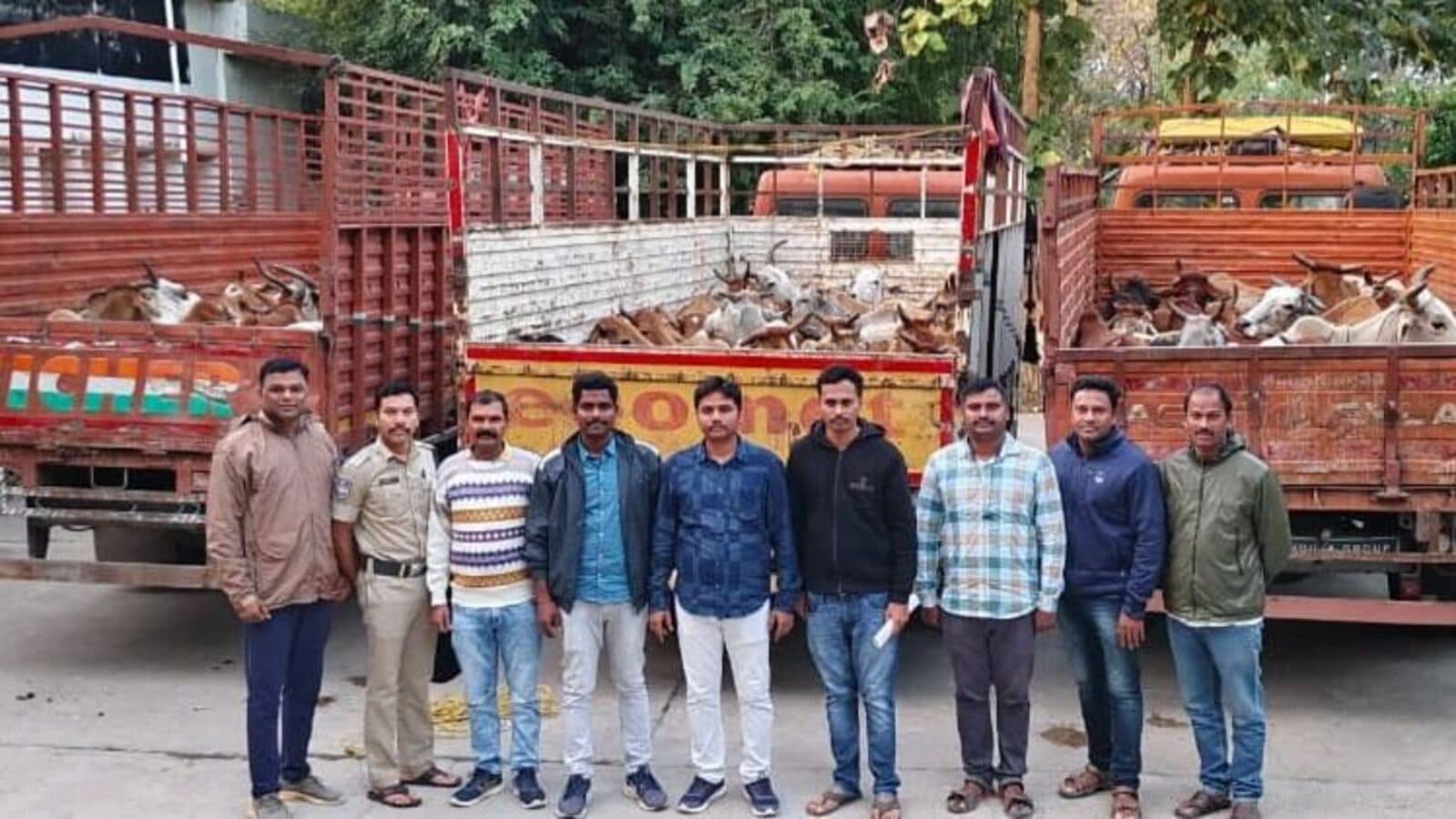 Illegale Cattle Transport: అక్రమ పశువుల రవాణా గుట్టురట్టు