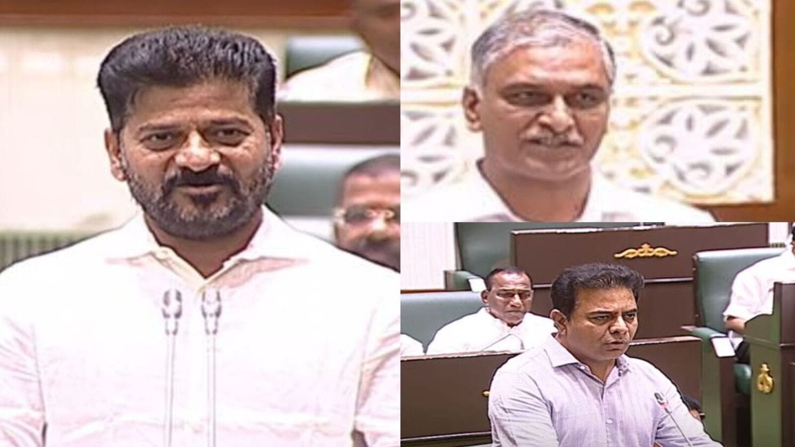 Telangana Assembly : సభలో మాటలయుద్ధం & BRSపై సీఎం రేవంత్ కౌంటర్లు, వెనక్కి తగ్గని కేటీఆర్, హరీశ్
