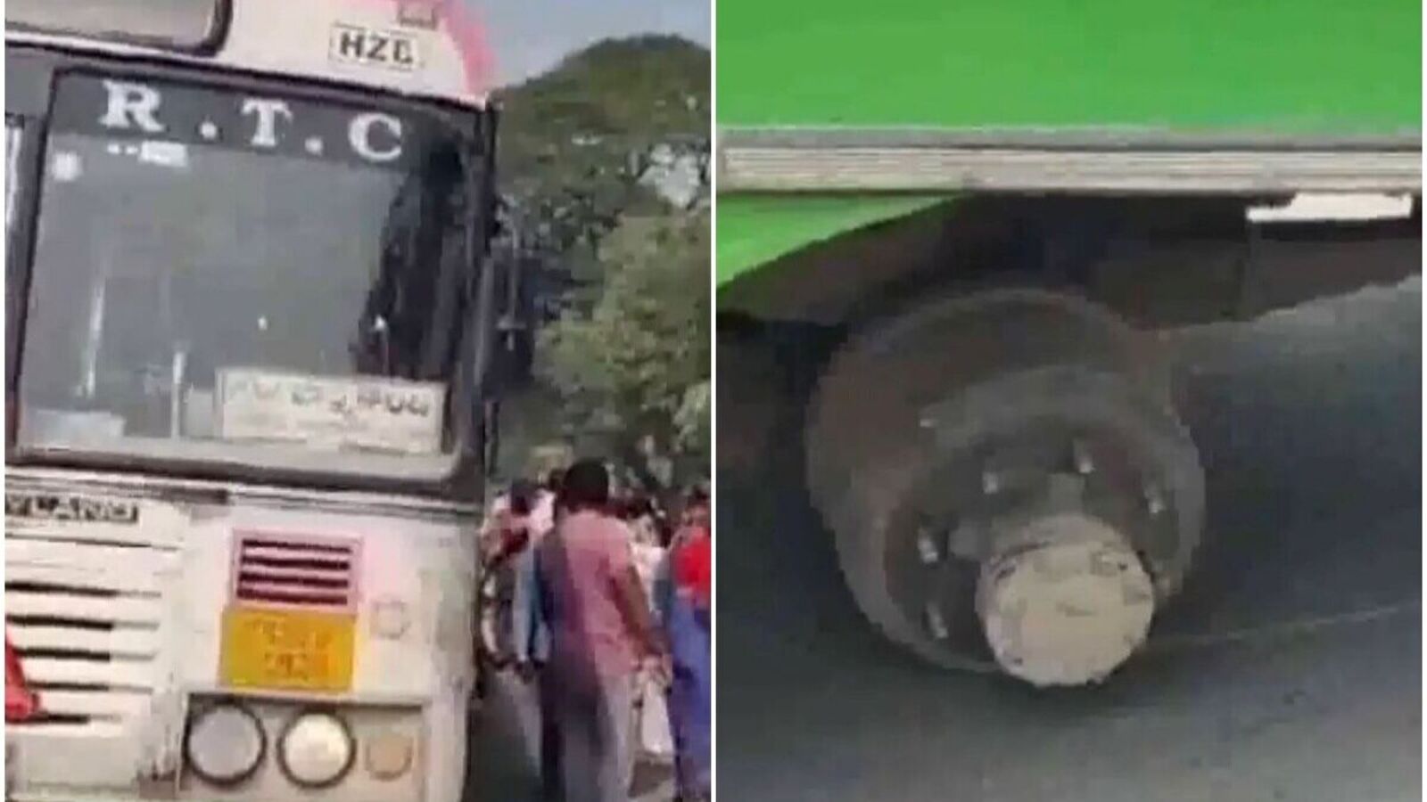 TSRTC Bus : రన్నింగ్ లో ఊడిపోయిన ఆర్టీసీ బస్సు టైర్లు, ప్రమాదంపై విచారణకు సజ్జనార్ ఆదేశం