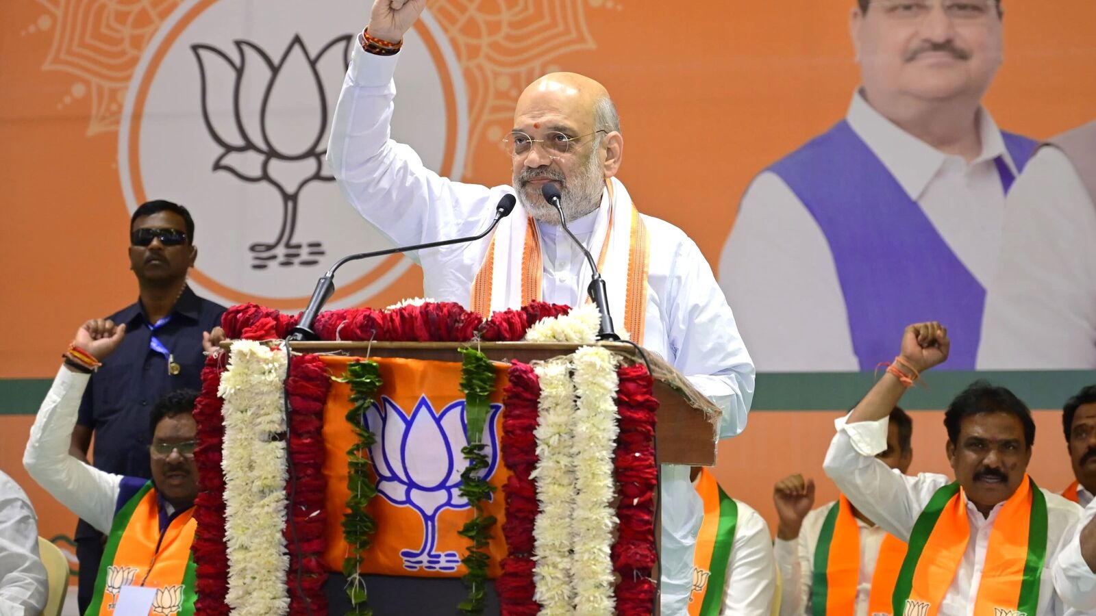 Amith Sha : అలా జరగొద్దు, మెజార్టీ సీట్లే మన టార్గెట్..! తెలంగాణ నేతలతో అమిత్ షా