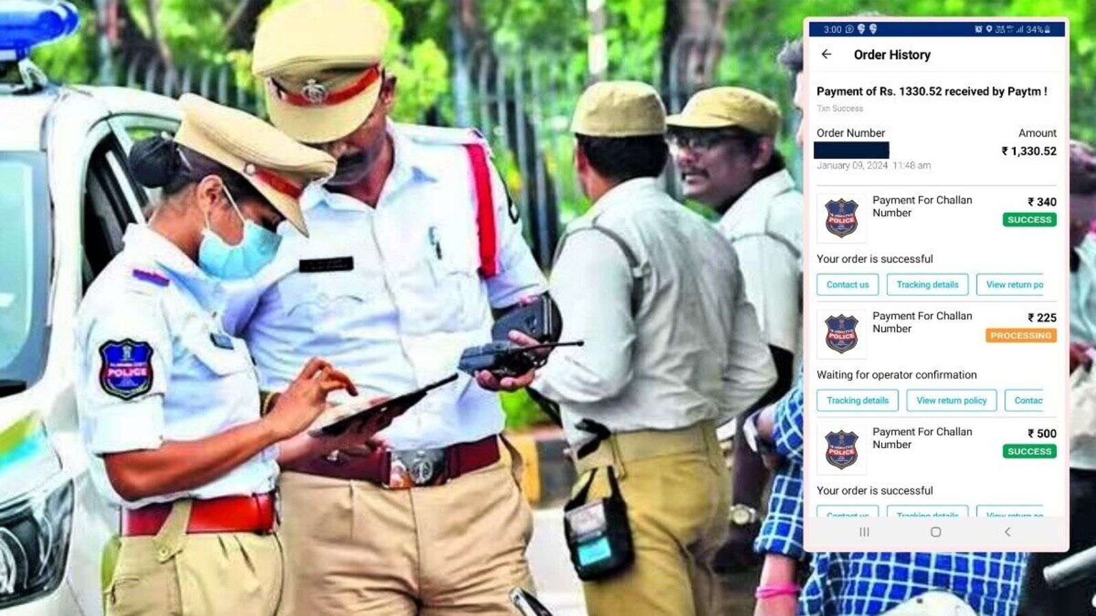 TS Pending Challan : వాహనదారులకు అలర్ట్, రాయితీతో చలాన్లు చెల్లింపు గడువు పెంపు