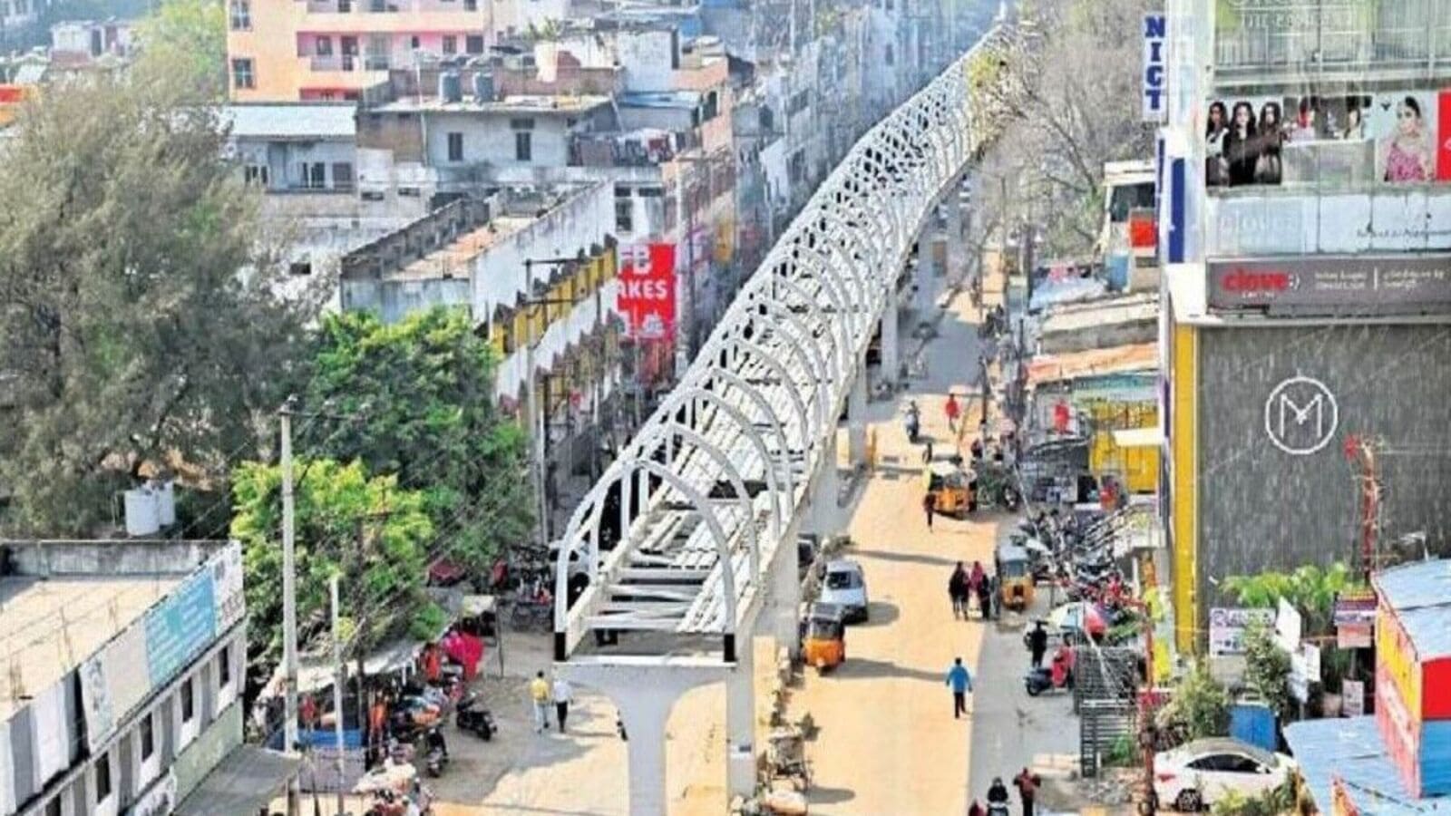 Mehdipatnam Skywalk : మెహదీపట్నం స్కై వాక్ నిర్మాణానికి లైన్ క్లియర్, భూములు ఇచ్చేందుకు కేంద్రం గ్రీన్ సిగ్నల్
