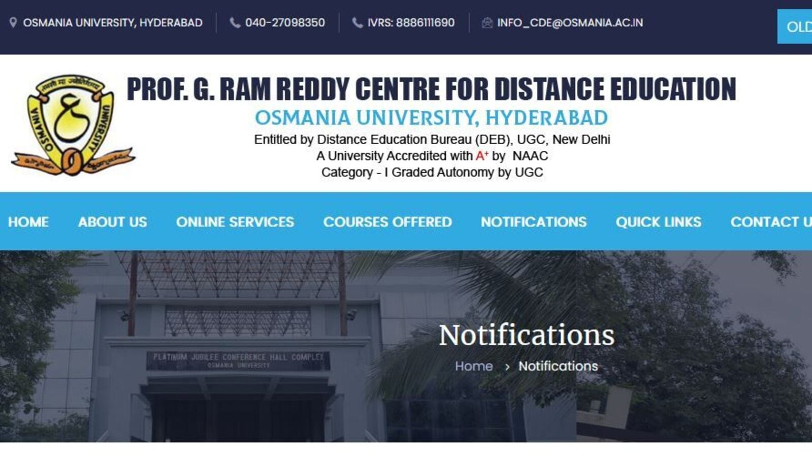 OU Distance Admissions : ఓయూ దూర విద్యలో డిగ్రీ, పీజీ ప్రవేశాలు & కోర్సులు, ముఖ్య తేదీలివే