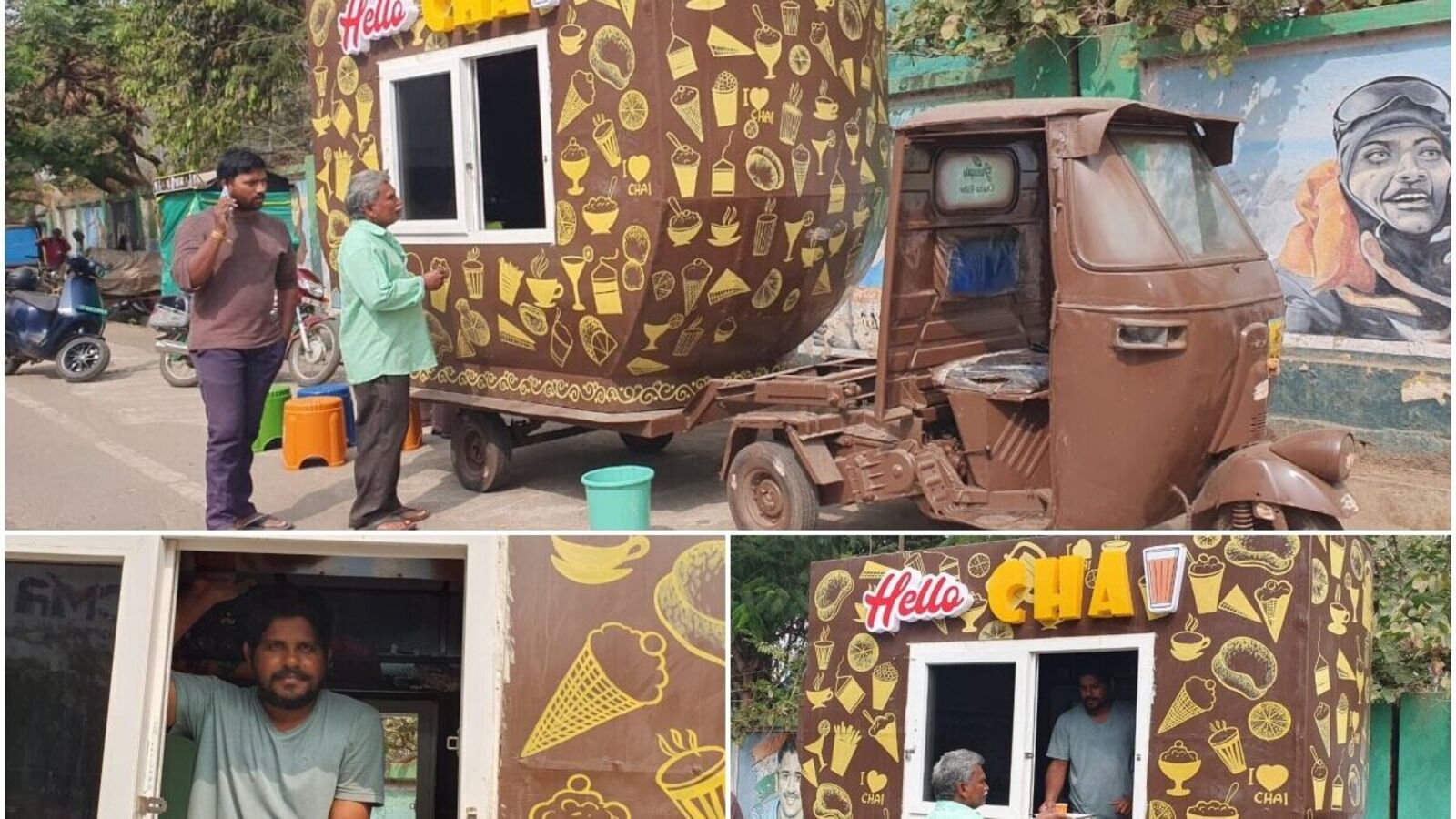 Hai Chai Mobile Tea : ఉద్యోగ వేట మాని, ఉపాధి బాట ఎంచుకుని&ఖమ్మంలో ఓ యువకుడి వినూత్న ప్రయోగం