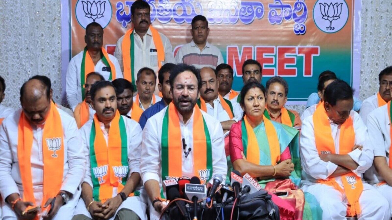 Kishan Reddy : కాళేశ్వరం పేరుతో కాంగ్రెస్ నాటకాలు, కేసీఆర్ అసెంబ్లీకి రారు సభలకు మాత్రమే వెళ్తారు&కిషన్ రెడ్డి సెటైర్లు