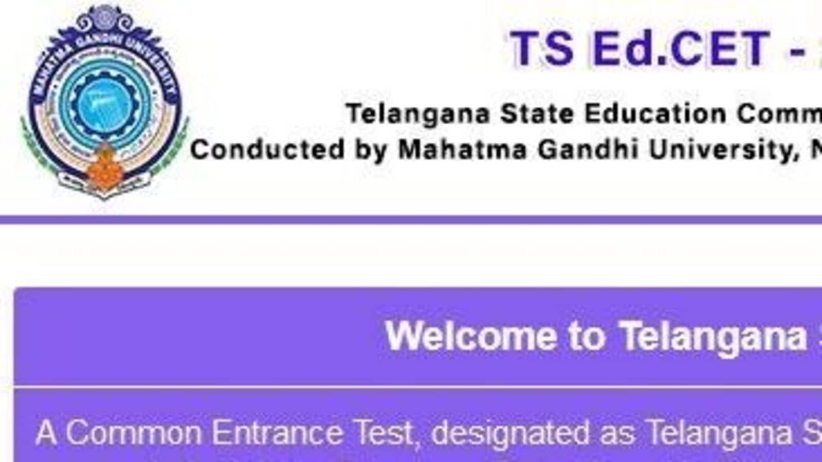 Telangana EdCET 2024 : బీఈడీ ప్రవేశాలు & తెలంగాణ ఎడ్⁬సెట్ షెడ్యూల్ విడుదల, మేలో ఎగ్జామ్