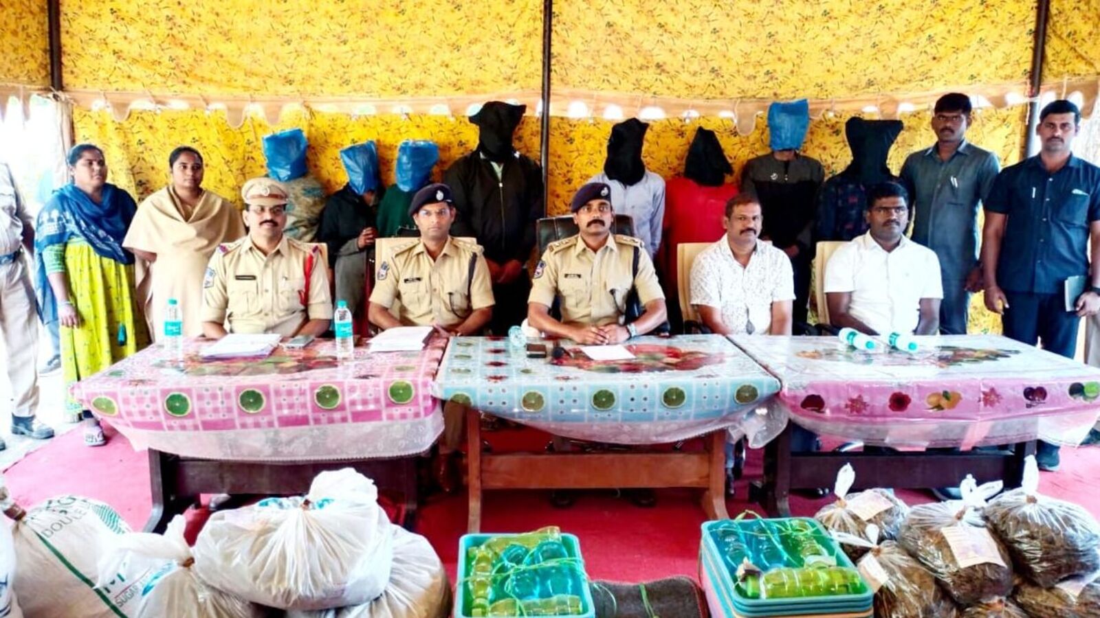 Bhadradri Kothagudem : భద్రాద్రిలో 4 క్వింటాళ్ల గంజాయి పట్టివేత