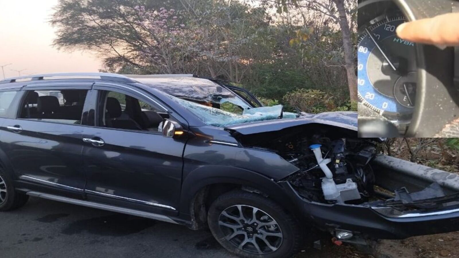 ORR MLA Accident: ముందు వెళ్లే వాహనాన్ని ఢీకొట్టి అదుపు తప్పిన ఎమ్మెల్యే కారు… రోడ్డు ప్రమాదంలో ఎమ్మెల్యే దుర్మరణం