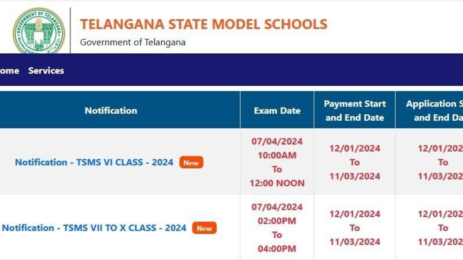 TS Model School Hall Tickets : తెలంగాణ మోడల్ స్కూల్ ప్రవేశాల హాల్ టికెట్లు విడుదల & డైరెక్ట్ లింక్ ఇదే