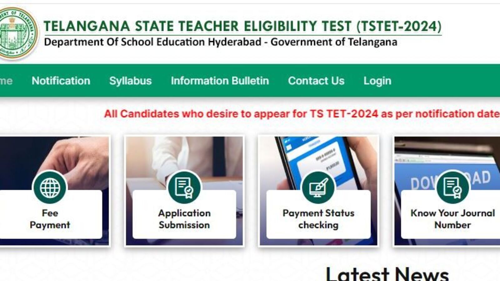 TS TET 2024 Updates : తెలంగాణ టెట్ అభ్యర్థులకు అలర్ట్... వెబ్‌సైట్‌లో ఆ &apos;ఆప్షన్&apos; వచ్చేసింది..!