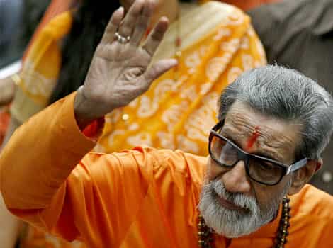 Shiv Sena chief Bal Thackeray