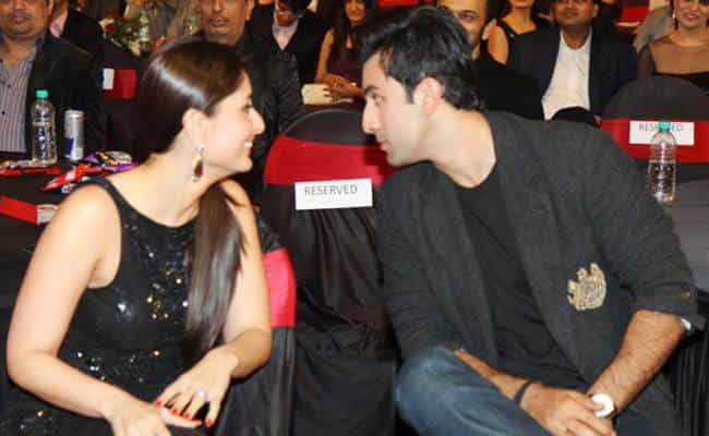 Kareena-Ranbir in a conversation. Kareena-Ranbir in a conversation.