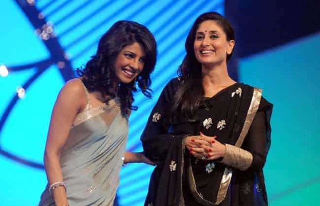 Priyanka Chopra with Kareena Kapoor Priyanka Chopra with Kareena Kapoor