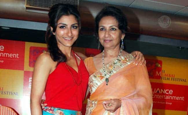Sharmila and Soha Sharmila and Soha