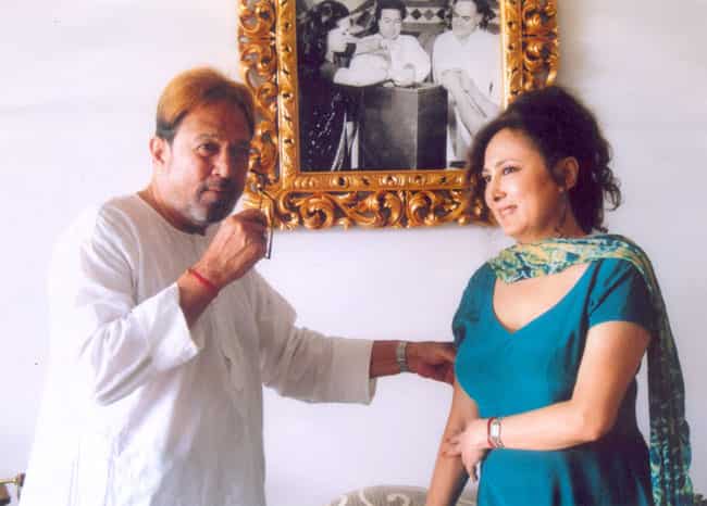 Rajesh Khanna with Anita Advani (Pic: Dale Bhagwagar Media Grou) Rajesh Khanna with Anita Advani (Pic: Dale Bhagwagar Media Grou)