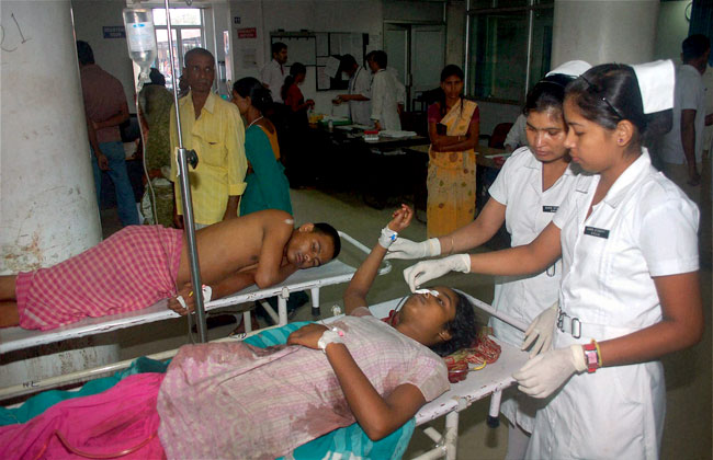 People who were injured in the recent violence in Kokrajhar receive treatment at Guwahati Medical Hospital. PTI People who were injured in the recent violence in Kokrajhar receive treatment at Guwahati Medical Hospital. PTI