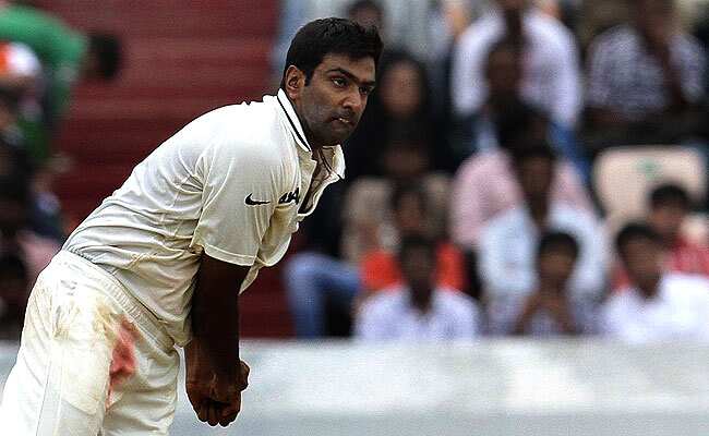 R Ashwin bowls during the fourth day of the first Test match against New Zealand in Hyderabad. HT/Sunil Saxena R Ashwin bowls during the fourth day of the first Test match against New Zealand in Hyderabad. HT/Sunil Saxena