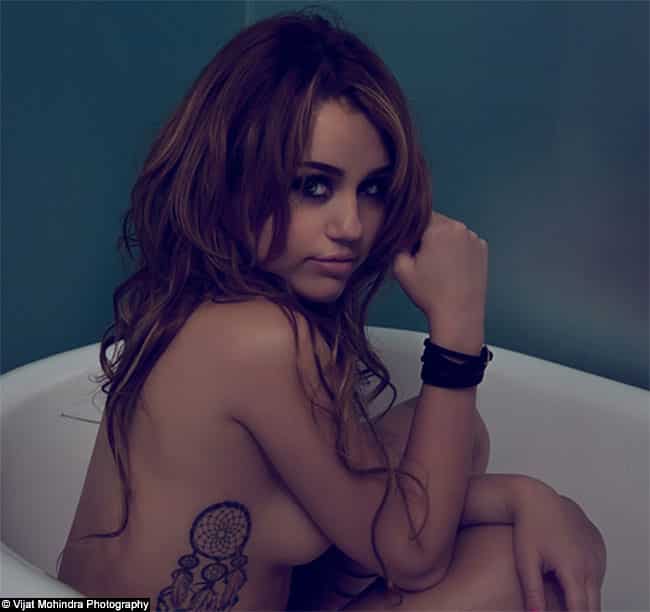 Miley Cyrus Leaked Snap