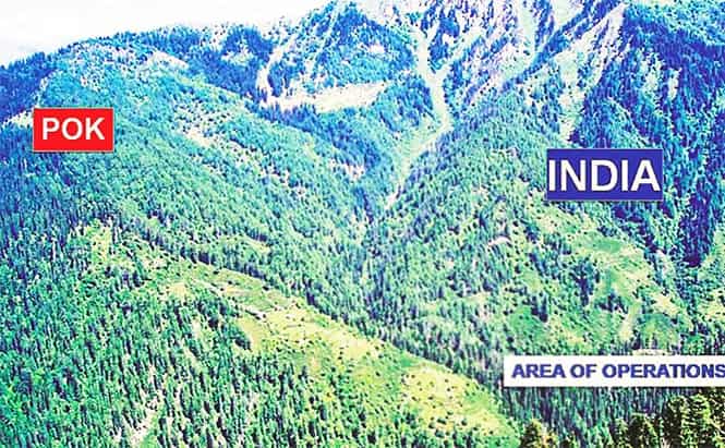 Rugged terrain comprising ridges, ravines and dense jungle where the army stayed locked in battle with infiltrators in Shala Bhato. (Photo: Army hand-out) </div) Rugged terrain comprising ridges, ravines and dense jungle where the army stayed locked in battle with infiltrators in Shala Bhato. (Photo: Army hand-out) </div)