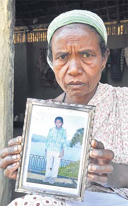 Ragha Gaur was killed by CRPF. HT photo Ragha Gaur was killed by CRPF. HT photo
