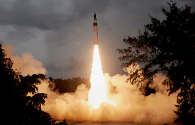 India Test-fires Agni V With Range As Far As China | Latest News India ...