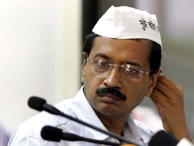 IAC member Arvind Kejriwal addresses the media as they accused Congress president Sonia Gandhi's son-in-law Robert Vadra of large-scale corruption in real estate dealings in New Delhi. HT photo IAC member Arvind Kejriwal addresses the media as they accused Congress president Sonia Gandhi's son-in-law Robert Vadra of large-scale corruption in real estate dealings in New Delhi. HT photo