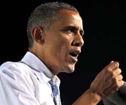 President Barack Obama speaks in Las Vegas. AP Photo