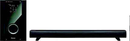 The Pioneer SB510 has a subwoofer and will give you good sound, but the bass is just about okay The Pioneer SB510 has a subwoofer and will give you good sound, but the bass is just about okay