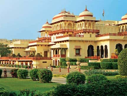 Grand Welcome: The mark of a successful palace, Jaipur’s Rambagh, for instance, is that the vastness is matched with warmth Grand Welcome: The mark of a successful palace, Jaipur’s Rambagh, for instance, is that the vastness is matched with warmth