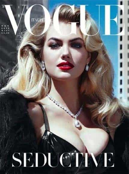 GORGEOUS! Kate Upton lands 1st ever Vogue cover