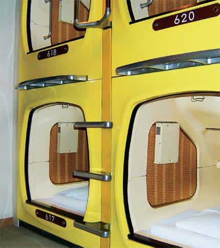 Living in a box: Unfortunately, I did not get to live in a capsule hotel (above), one of the many things Japan is known fo) Living in a box: Unfortunately, I did not get to live in a capsule hotel (above), one of the many things Japan is known fo)