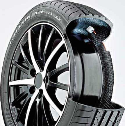 Flat no more: Self-inflating tyres will have a built-in sensor, which will take care of inside pressure. Flat no more: Self-inflating tyres will have a built-in sensor, which will take care of inside pressure.