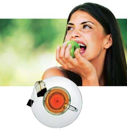 Reboot your body: Eat fresh fruit and drink chamomile tea to detoxify your body