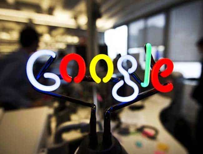 A neon Google logo is seen as employees work at the new Google office in Toronto, November 13, 2012. Reuters/Mark Blinch A neon Google logo is seen as employees work at the new Google office in Toronto, November 13, 2012. Reuters/Mark Blinch