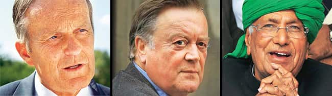 Obscurantist netas: (From L to R) US Congressman Todd Akin, UK Justice Secretary Kenneth Clarke and former Haryana chief minister OP Chautal) Obscurantist netas: (From L to R) US Congressman Todd Akin, UK Justice Secretary Kenneth Clarke and former Haryana chief minister OP Chautal)