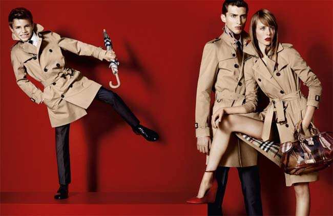 Burberry's new Spring/Summer collection 2013