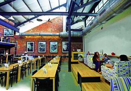 It’s different: Café Zoe has a very distinct distressed look which appeals to Mumbaikars
