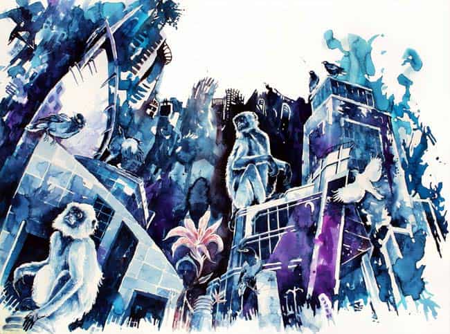 Artist Sanjay Sundram's work