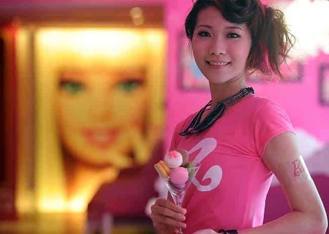 Barbie cafe taipei hot sale