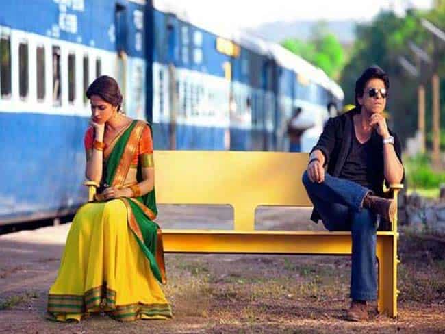 Deepika Padukone and Shah Rukh Khan in a still from Chennai Express Deepika Padukone and Shah Rukh Khan in a still from Chennai Express