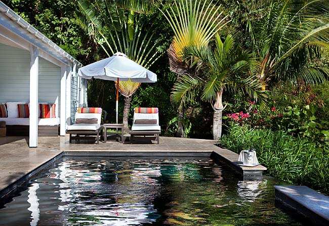 At the Toiny in Saint-Barts, lovers will have their own pool. Photo: AFP At the Toiny in Saint-Barts, lovers will have their own pool. Photo: AFP