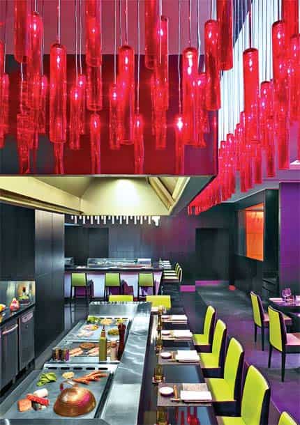 Delhi’s triumvirate? The Delhi list includes three hotel restaurants – Bukhara (below), Wasabi (above) and Spice Rout) Delhi’s triumvirate? The Delhi list includes three hotel restaurants – Bukhara (below), Wasabi (above) and Spice Rout)