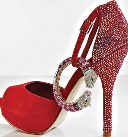 This Steve Madden stiletto with a Prerna Rajpal bracelet is all the sparkle you need this season This Steve Madden stiletto with a Prerna Rajpal bracelet is all the sparkle you need this season